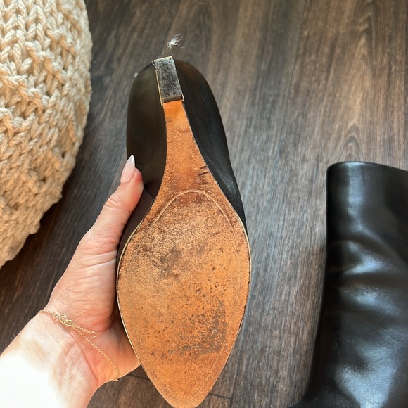 Givenchy Wedge Leather Platform Boots - Picture 7 of 11